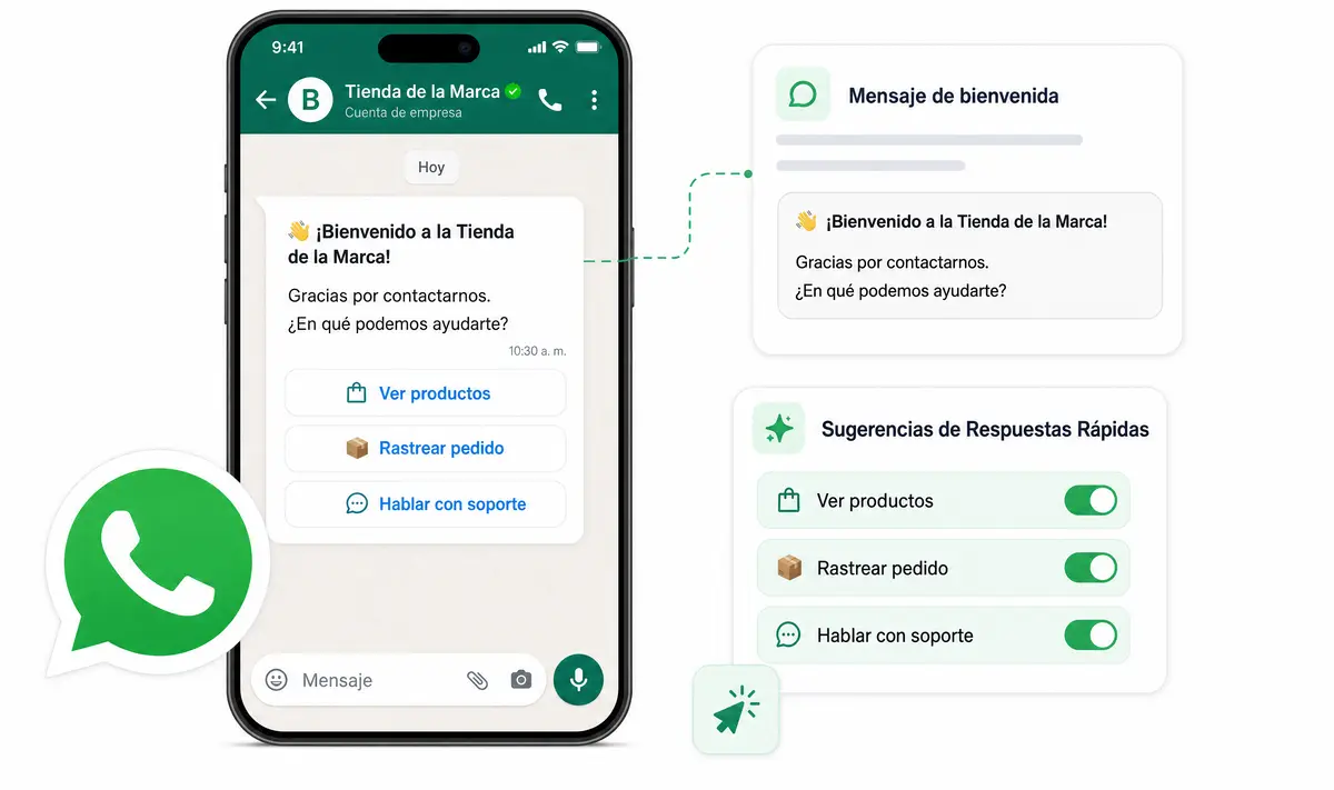 Panel de la app